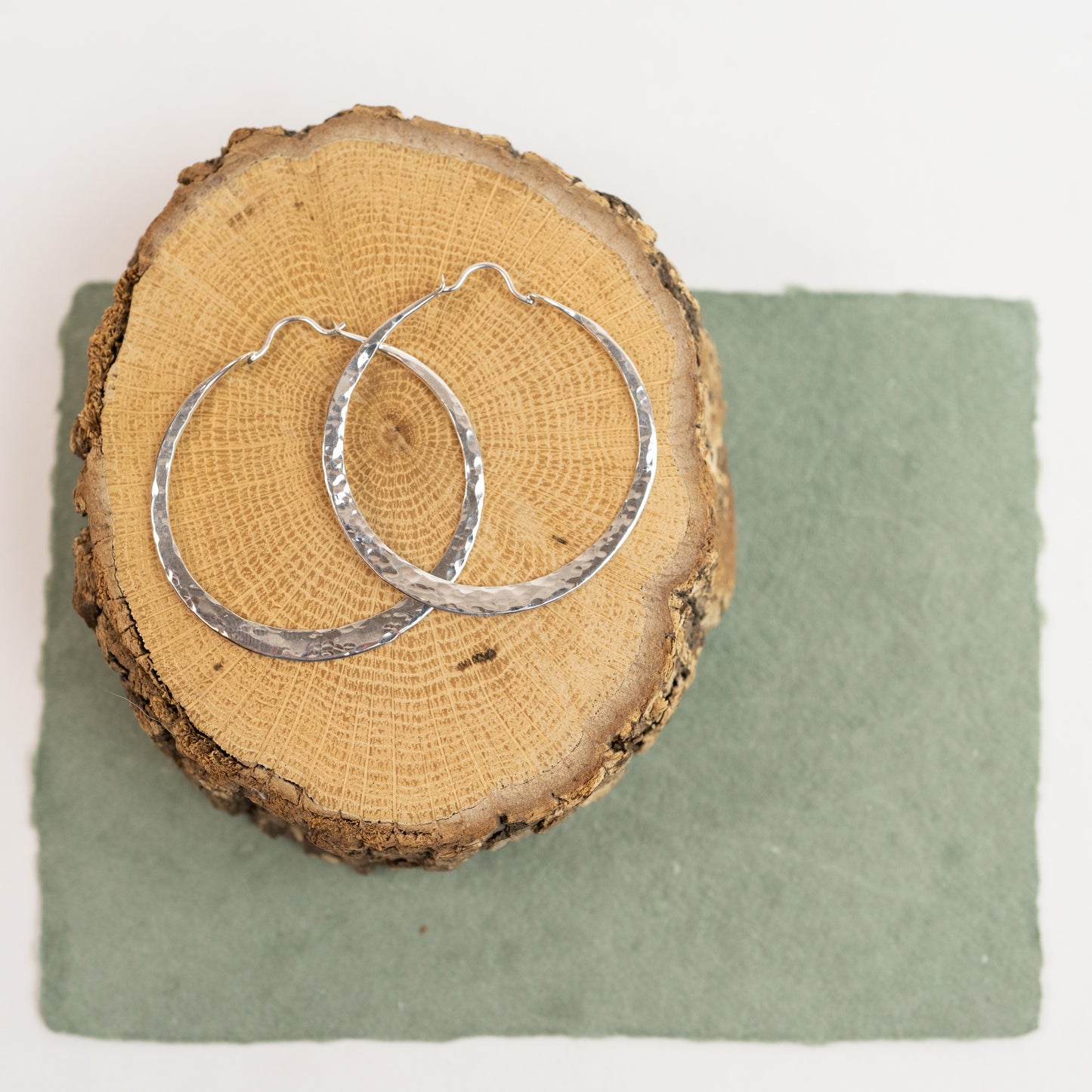 Hoops - Sterling Silver Custom hand made
